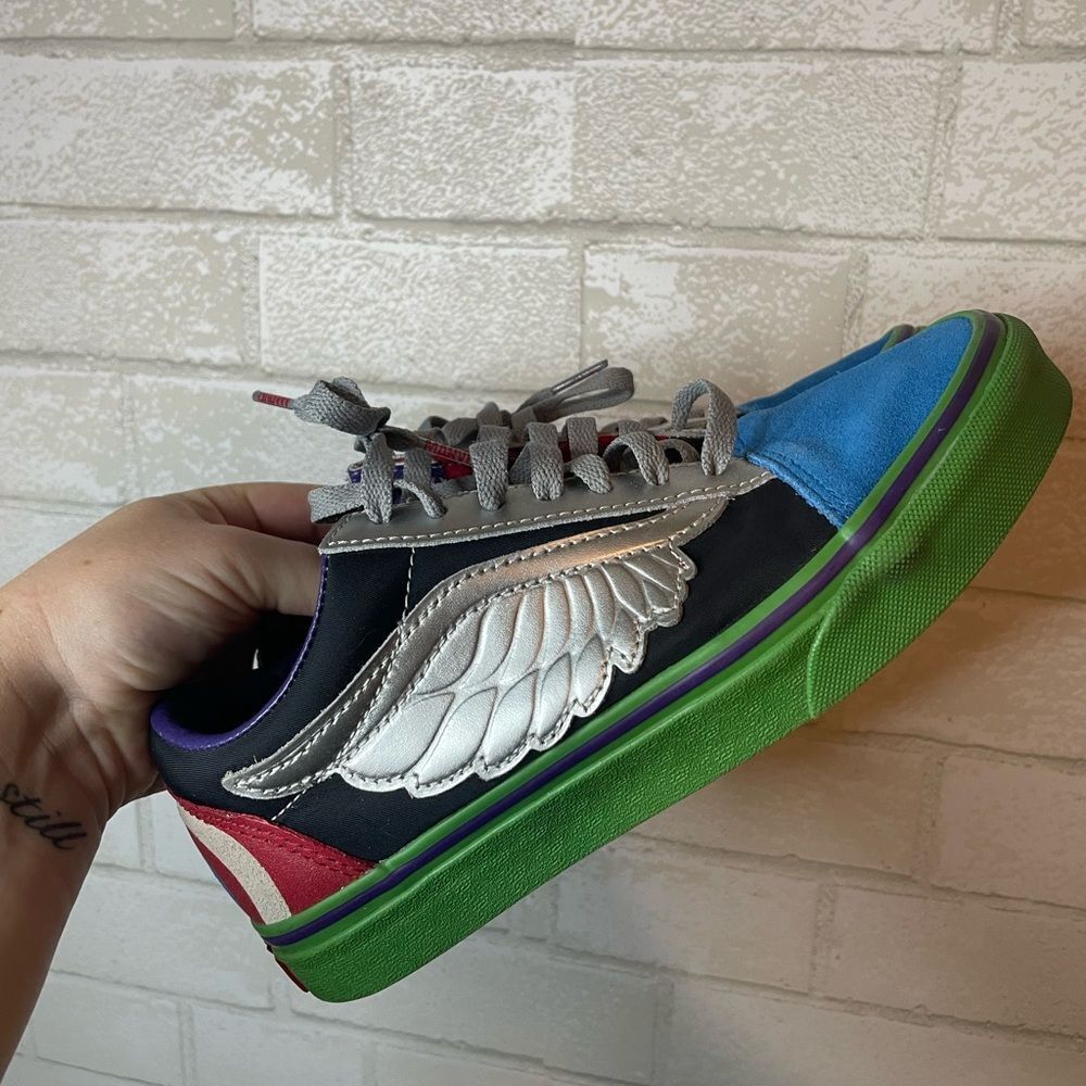 Vans X Marvel Collab Old Skool Avengers Shoes Sneakers Size Women's 6.5/Men's 5